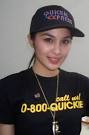 Sandra Dewi Sandra wearing a promotional t-shirt for the 2007 film "Quickie ... - sandra-dewi