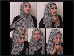 Foto Tutorial Hijab Modern Segi Empat - Tutorial Hijab - Cara ...