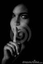 SECRET - MYSTERY WOMAN WITH FINGER AT LIPS (click image to zoom) - secret-mystery-woman-with-finger-at-lips-thumb11030658