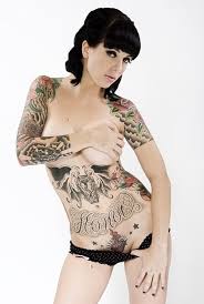 Women and Tattoos of Full Body Tattoo