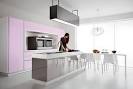 Modern Kitchen Design with Violet Gray Themes - Home Design Ideas ...