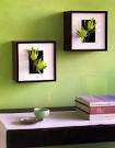 Modern Zen Style Decor With Green Wall And Plant Motive Pictures ...