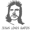 Jesus Loves Guidos t-shirt by - 30253397_400x400