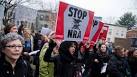 Opponents Protest in Wake of NRA Silence on Sandy Hook Shooting ...