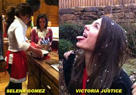 selena/victoria - selena-gomez-and-victoria-justice Photo. selena/victoria. Fan of it? 0 Fans. Submitted by sizzorluvr 1 year ago. Favorite - selena-victoria-selena-gomez-and-victoria-justice-27962870-560-394