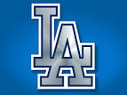 LA Dodgers blue background