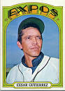 743 Cesar Gutierrez | Montreal Expos Baseball Cards - 743-cesar-gutierrez