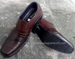 Sepatu Crocodile SFO 037,Sepatu Kantor Kulit Asli,Formal Best ...