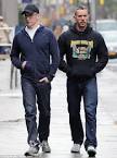 Anderson Cooper and boyfriend Ben survey Superstorm Sandy