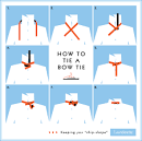 Blog Launderette » Blog Archive » HOW TO TIE A BOW TIE