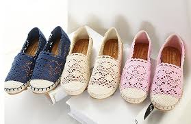 Aliexpress.com: Beli Ukuran 35 39 fashion baru renda sepatu sepatu ...