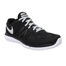 Nike Flex Run Women's Training Shoes - Black/White