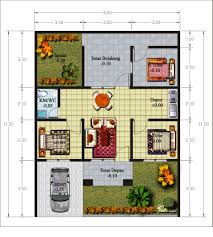 Contoh Denah Rumah Tinggal :: Desain Rumah Minimalis | Gambar Foto ...