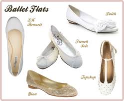 Flat Wedding Shoes | Bridal Ballet Pumps | | OneFabDay.com Ireland