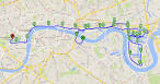 River Runner: A test run of the London Marathon route
