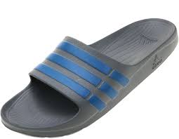 New Mens Unisex Womens Adidas Duramo Slide Flip Flops Comfy Beach ...