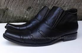 Sepatu Kulit Pria,Boot SFO 001,Sepatu Kerja Kulit,Sepatu Formal ...