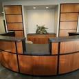 Sapele Reception-Desk Designs For Every Doctors-Office | Design ...