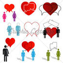 Love Talk And Dating Icons · GL Stock Images