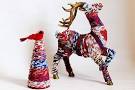 Recycled Christmas Reindeer Anthropologie Craft | Copycat Crafts