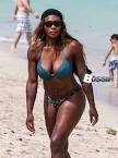 Serena Williams Splashes It Up In A Bikini In South Beach With.