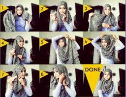 Tutorial Hijab Pashmina Sifon Model Terbaru