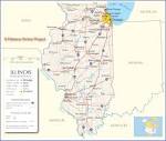 Reference Map of Illinois, USA - Nations Online Project