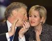Premier Jean Charest leans toward his wife, Michelle Dionne, ... - charest-cp-4478828