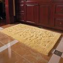 Sculpted Baroque Bath Rugs - traditional - bath and spa ...