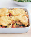Turkey Potpie With Biscuit Crust | Real Simple Recipes