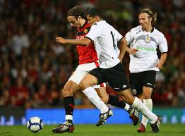 UEFA Champions League Soccer: Valencia 0 - 1 Manchester United