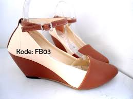 Grosir Sepatu Dan Sandal Wanita Wedges FB03