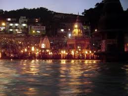 Ganga Aarti on the Bank of River Ganga