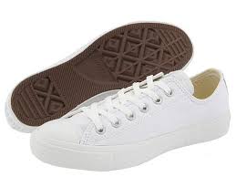 Converse Chuck Taylor All Star Leather Ox Women's Shoes White ...