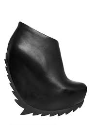 Camilla skovgaard 160mm Moon Leather Boot Wedges in Black | Lyst