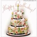 Birthday Cake Scraps, Bday Candle Pics & Graphics for Orkut, Facebook