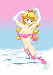 deviantART: More Like princess peach nude COMMISSION by =