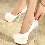 2014 ice cream high heels sweet gentlewomen bow women's thick heel ...