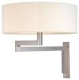 Sonneman Osso Satin Nickel Plug-In Swing Arm Wall Lamp | Shop home ...