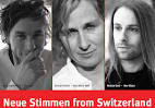 Arno Camenisch, Ursula Fricker und Roman Graf lesen aus ihren Büchern und ...