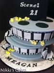 Movie Reel Cake Detail by Corpse-Queen on DeviantArt