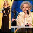 Betty White & Jessica Lange – SAG Awards Winners! | The Hollywood ...