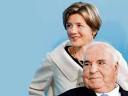 Altkanzler Helmut Kohl mit seiner Frau Maike Kohl-Richter