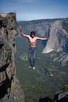 Dean Potter Highlines Yosemites Taft Point Without Tether.