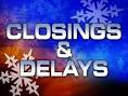 School closings, delays: