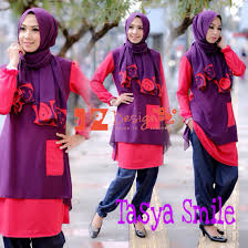 Model Baju Muslim Yg Terbaru - Tasya Smile By IZ Design