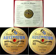 78er Schellackplatte Fred Bunge Music Maestro Please La | eBay