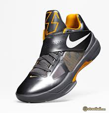 Nike KD IV Cool Grey Basketball Shoes - Streetball