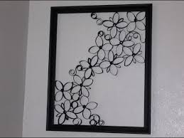 Faux Wrought Iron Wall Art for under $5 - YouTube