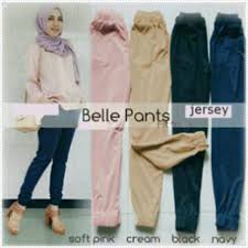 Bawahan Baju Muslim Belle pants Belle pants - Grosir Baju Muslim ...